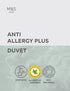 Anti Allergy Plus 13.5 Tog All Season Duvet